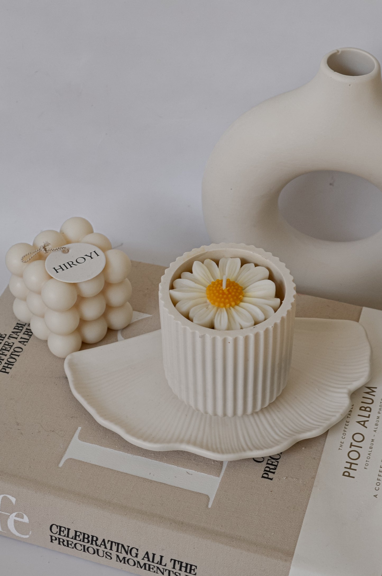 Chamomile Flower Scented Candle
