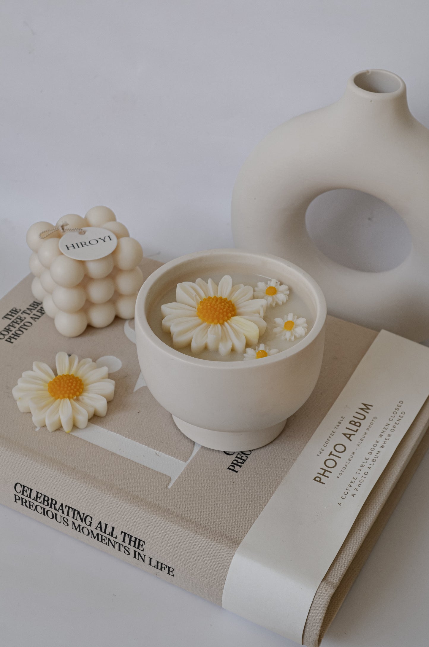 Chamomile Flower Scented Candle