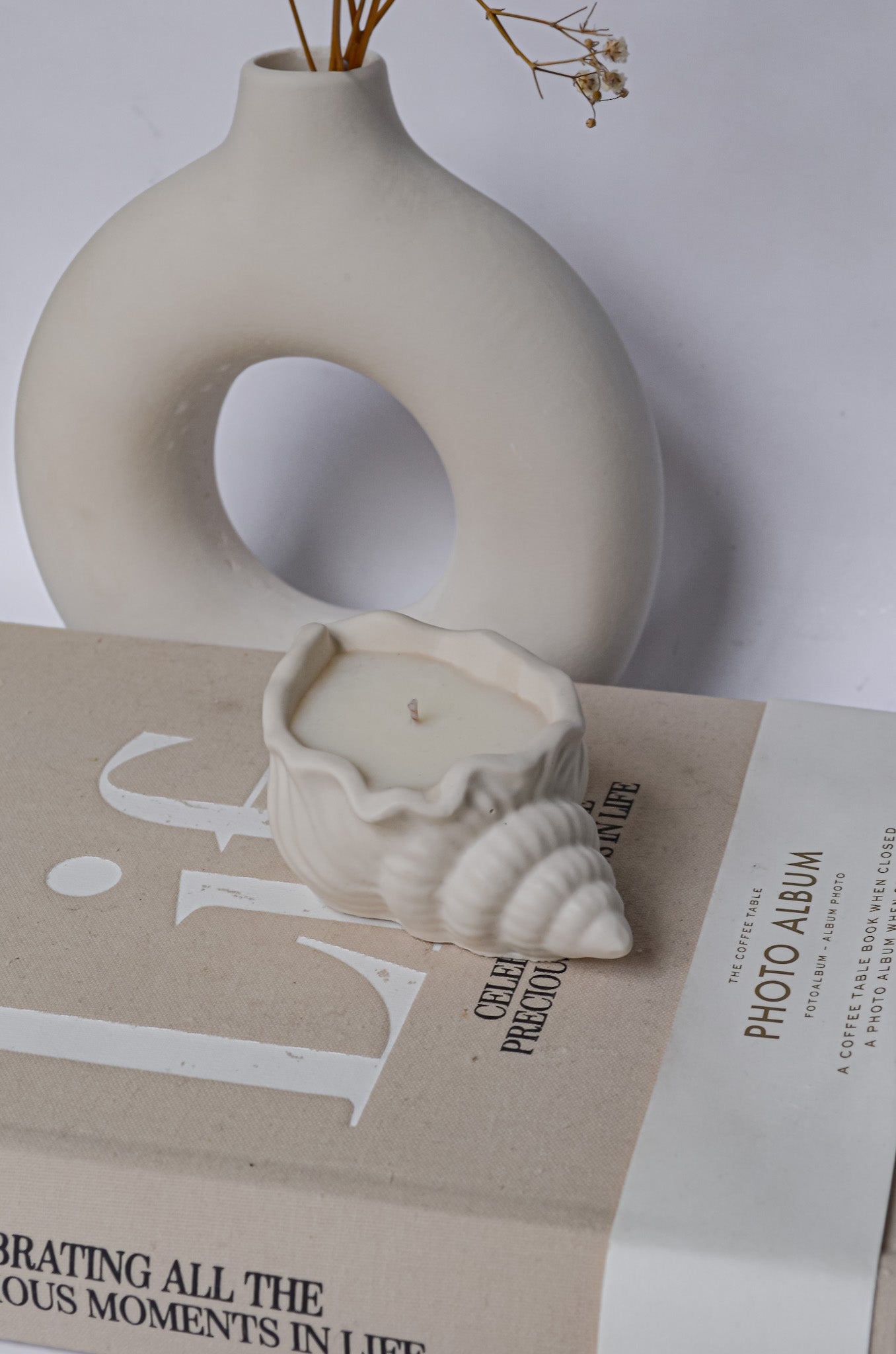 Seashell Beach Candles