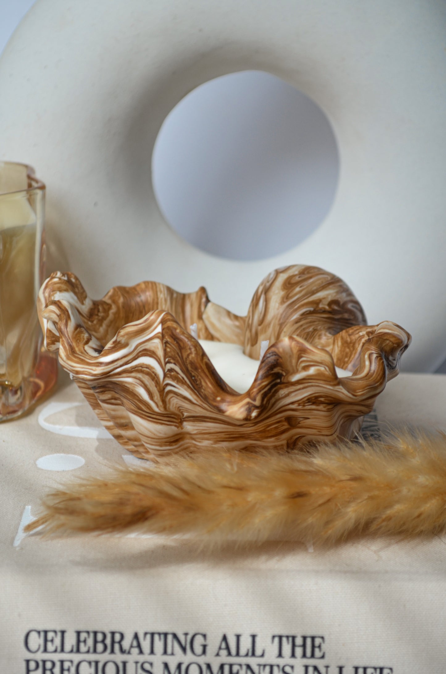 Scallop Relaxing Beach Candle
