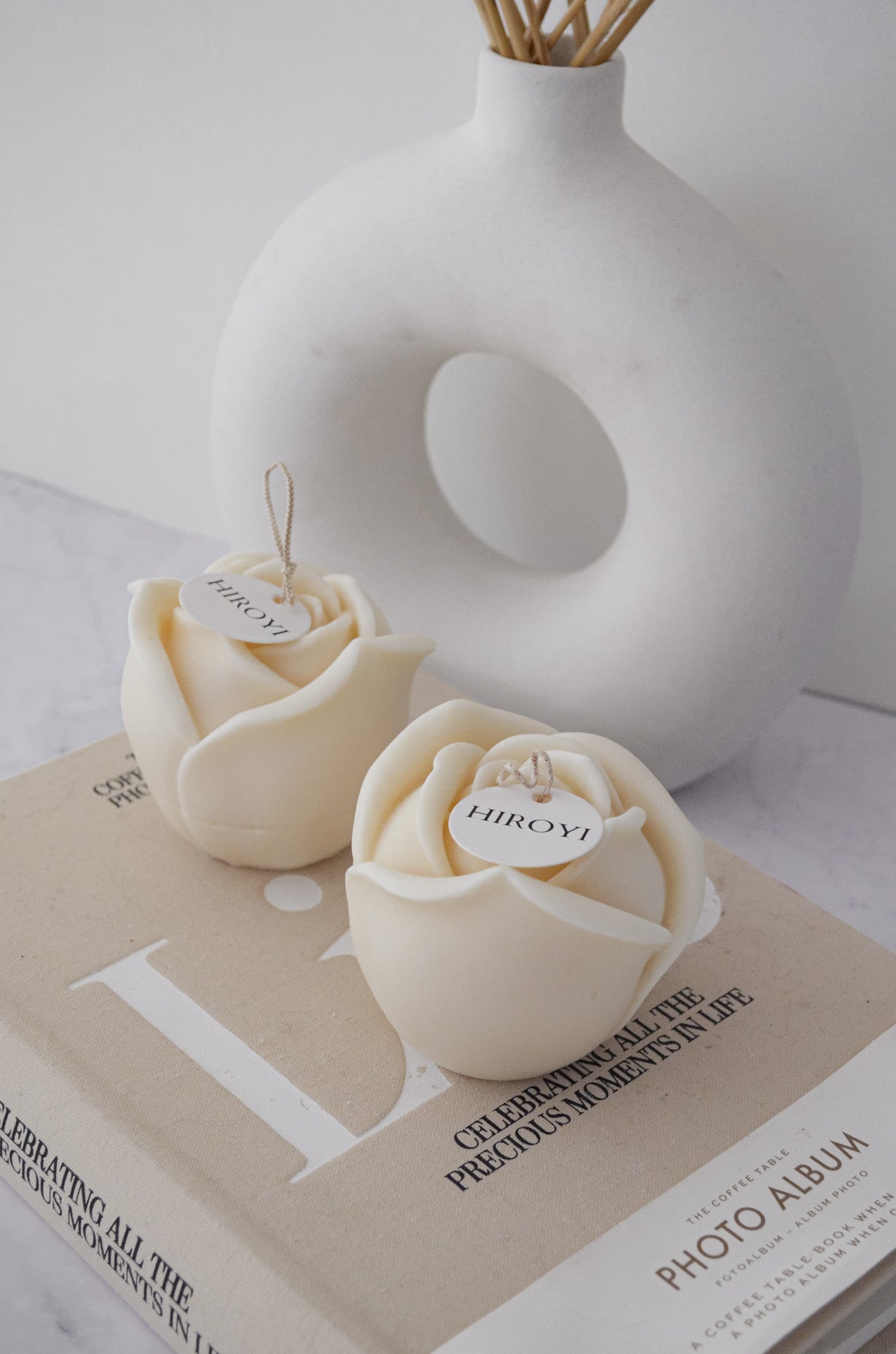 Big Rose Soy Candle