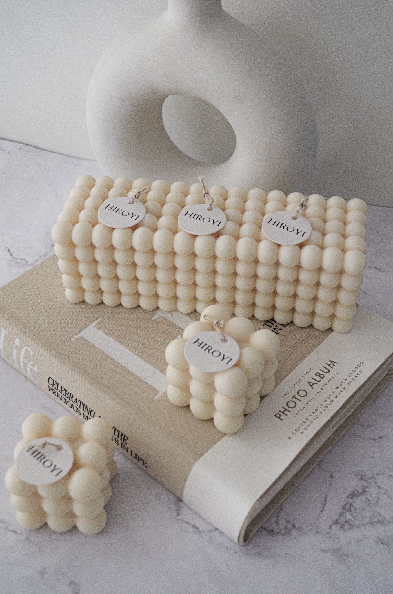 Small Bubble Soy Candle