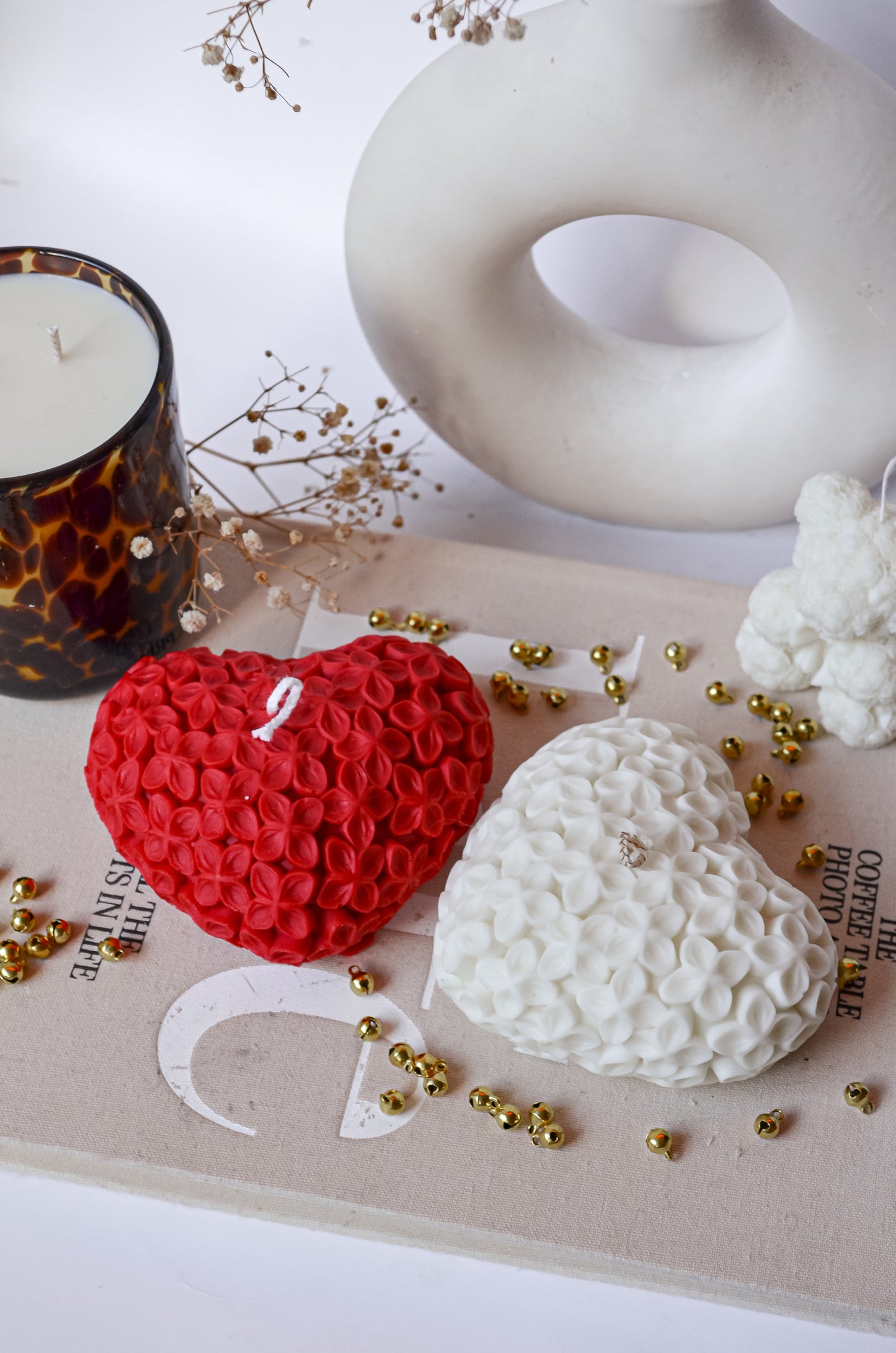 heart shaped soy candle netherlands