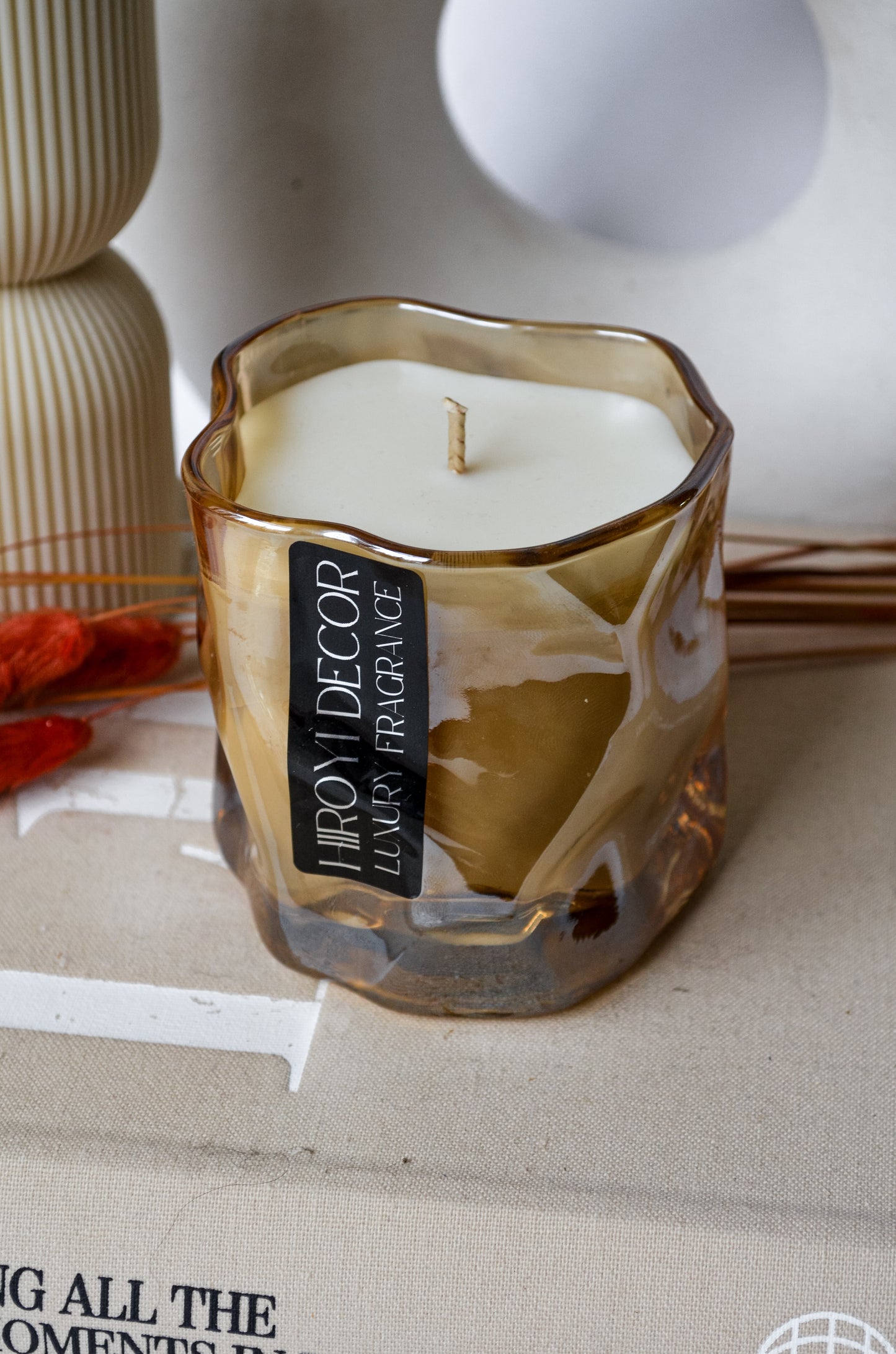 Glacier Modern Candle