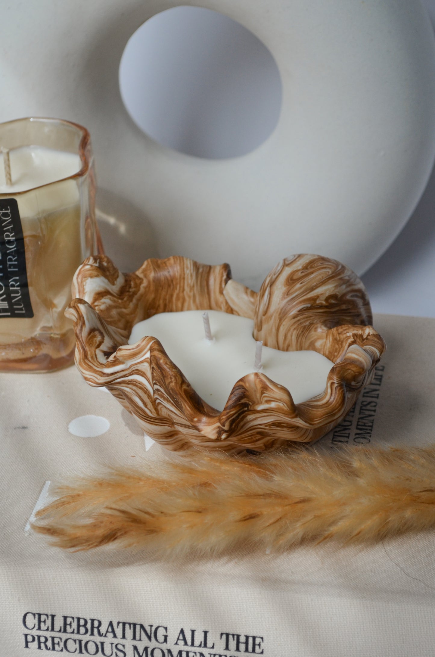 Scallop Relaxing Beach Candle