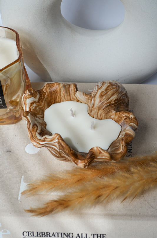 Scallop Relaxing Beach Candle