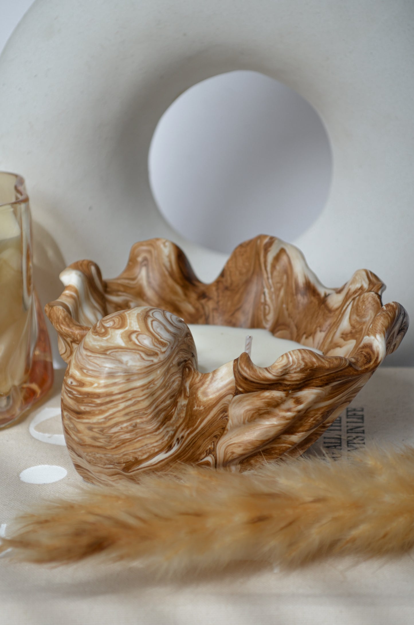 Scallop Relaxing Beach Candle