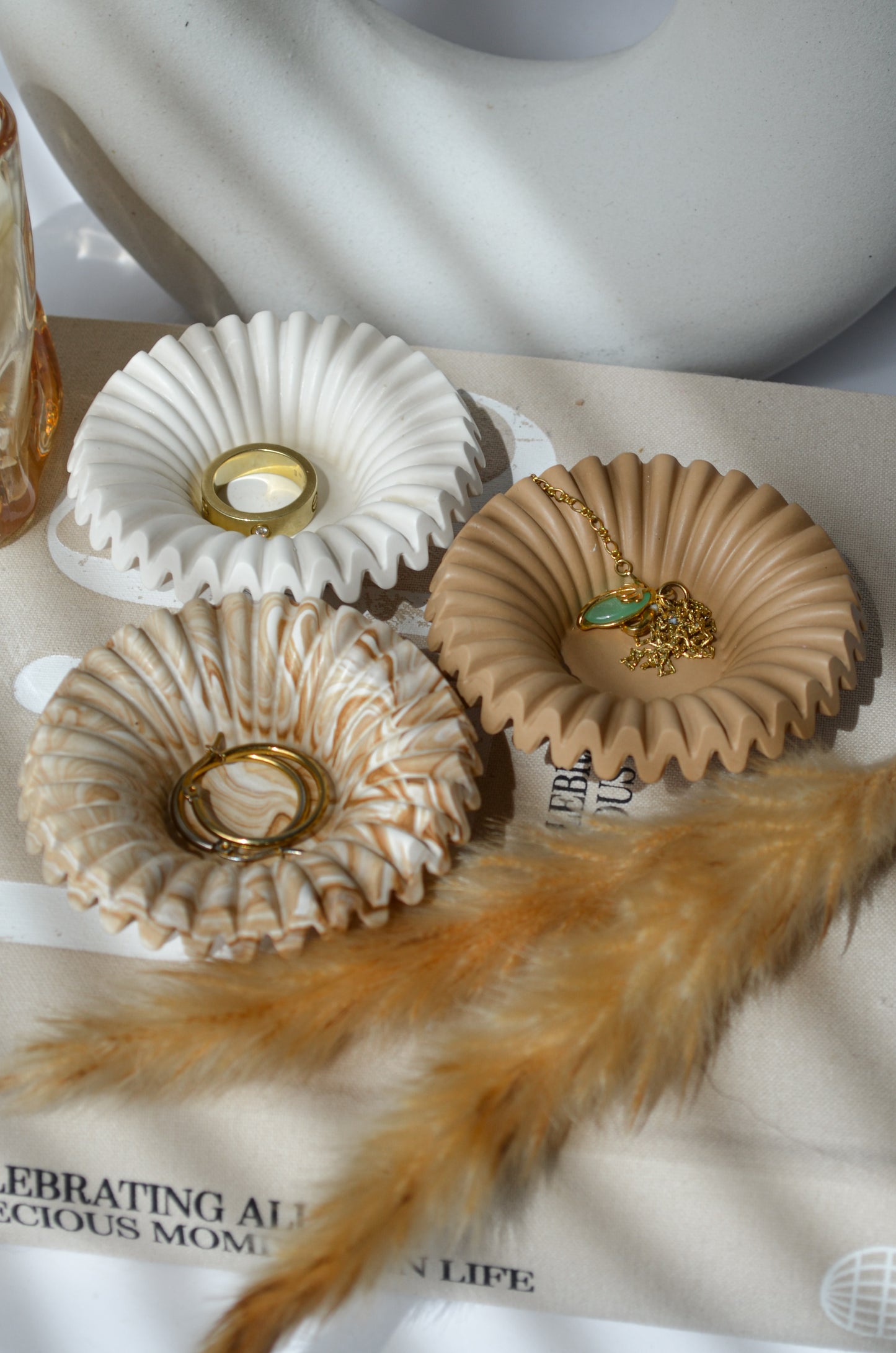 Small Wavy Jewellery Dish