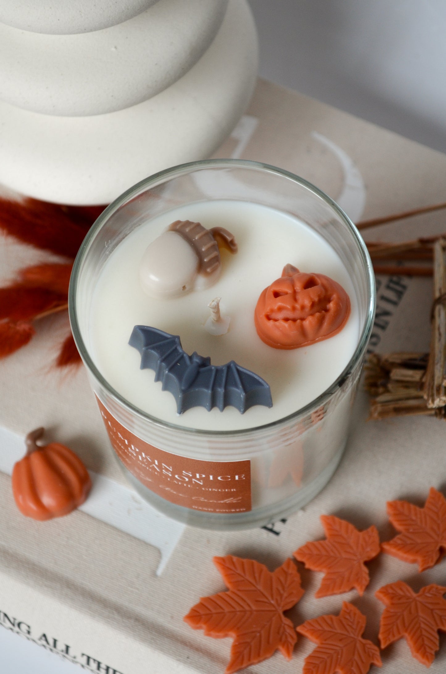 Pumpkin Spice Season Scented Christmas Candle