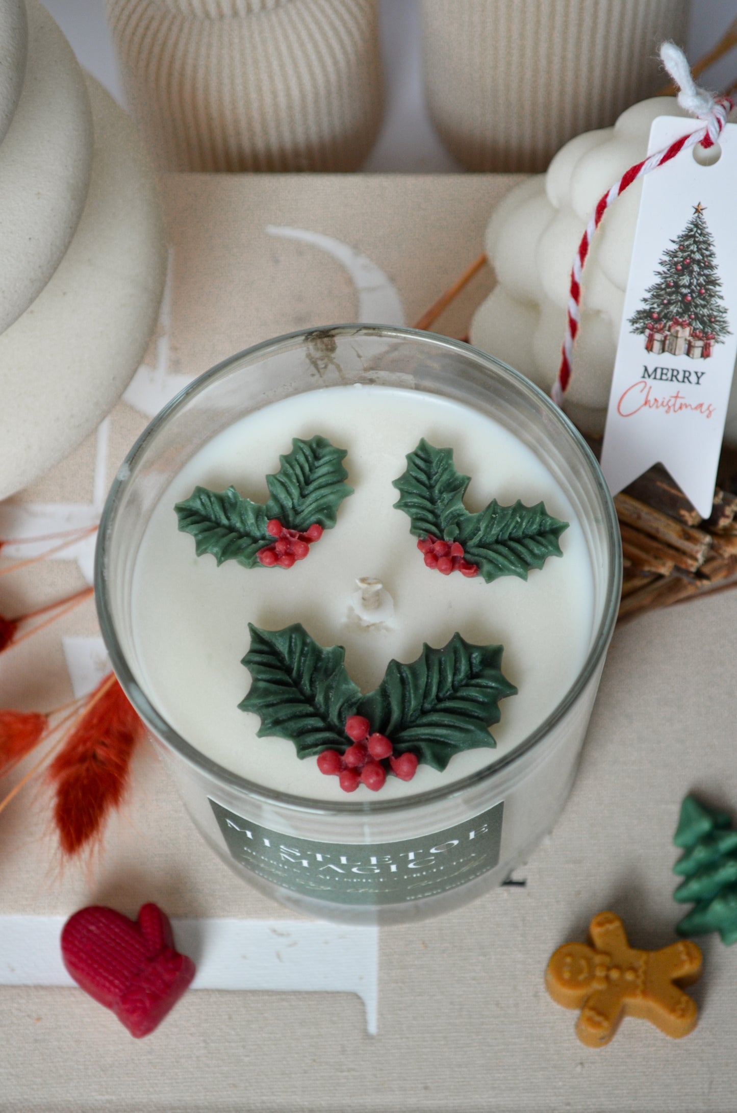 Mistletoe Magic Scented Christmas Candle