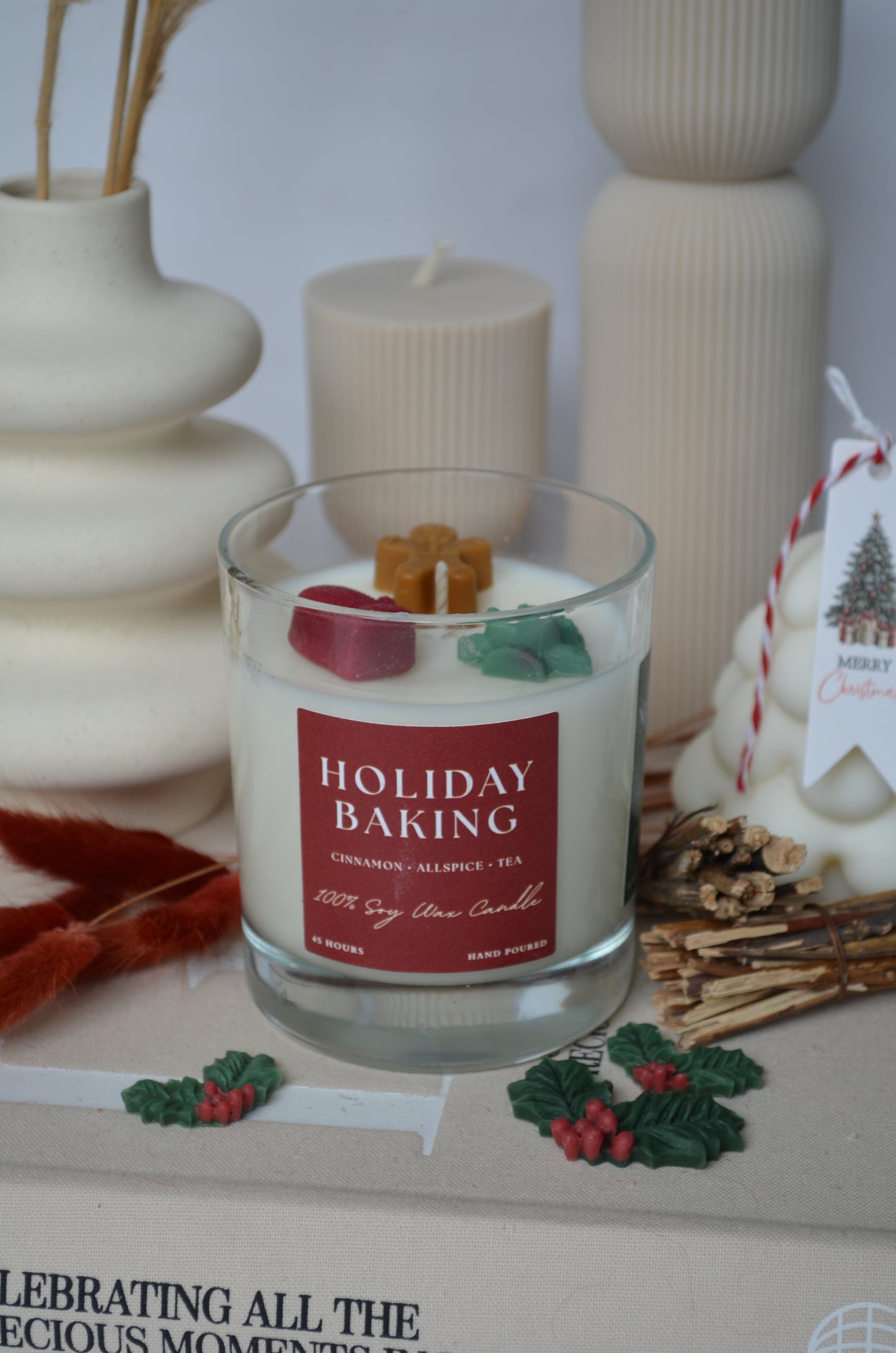 Holiday Baking Scented Christmas Candle