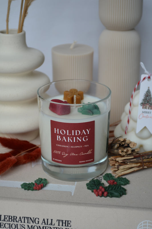 Holiday Baking Scented Christmas Candle