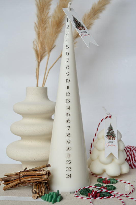 Advent Countdown Candle